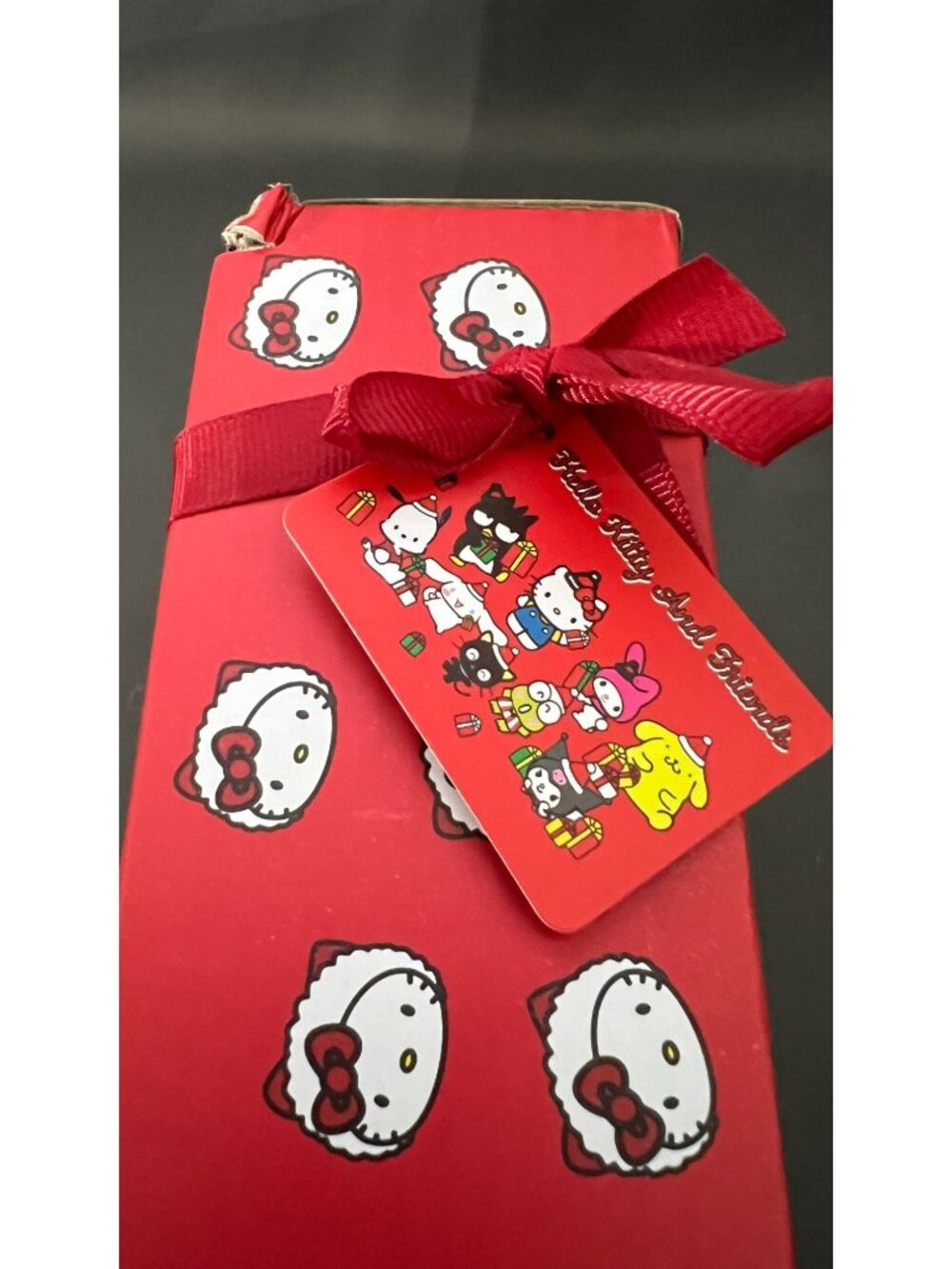 Hello Kitty Holiday Salt & Pepper Shaker Set By Blue Sky In Gift Box - Picture 3 of 5